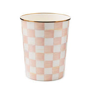 MacKenzie-Childs Unclassified Rosy Check Waste Bin