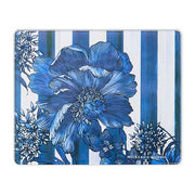 MacKenzie-Childs Unclassified Royal English Garden Glass Cutting Board, Set of 2