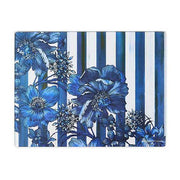 MacKenzie-Childs Unclassified Royal English Garden Glass Cutting Board, Set of 2