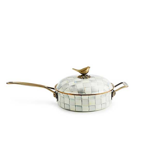 MacKenzie-Childs Unclassified Sterling Check 3 Qt. Saute Pan