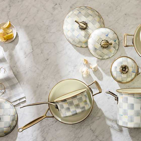 MacKenzie-Childs Unclassified Sterling Check 3 Qt. Saute Pan