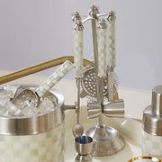 MacKenzie-Childs Unclassified Sterling Check 3260 Bar Tool Set