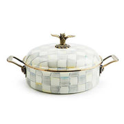 MacKenzie-Childs Unclassified Sterling Check 5 Qt. Casserole