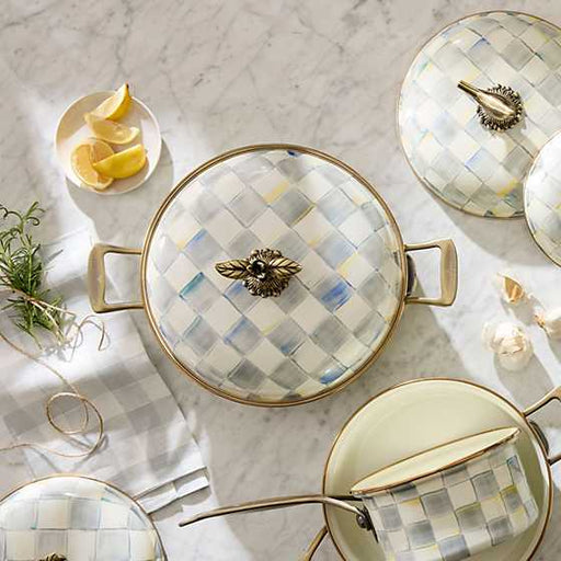 MacKenzie-Childs Unclassified Sterling Check 5 Qt. Casserole