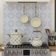 MacKenzie-Childs Unclassified Sterling Check 7 Qt. Stockpot