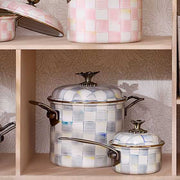 MacKenzie-Childs Unclassified Sterling Check 7 Qt. Stockpot