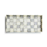 MacKenzie-Childs Unclassified Sterling Check Capiz Vanity Tray