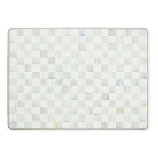 MacKenzie-Childs Unclassified Sterling Check Cork Back Placemats, Set of 4