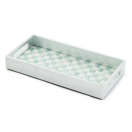 MacKenzie-Childs Unclassified Sterling Check Lacquer Vanity Tray