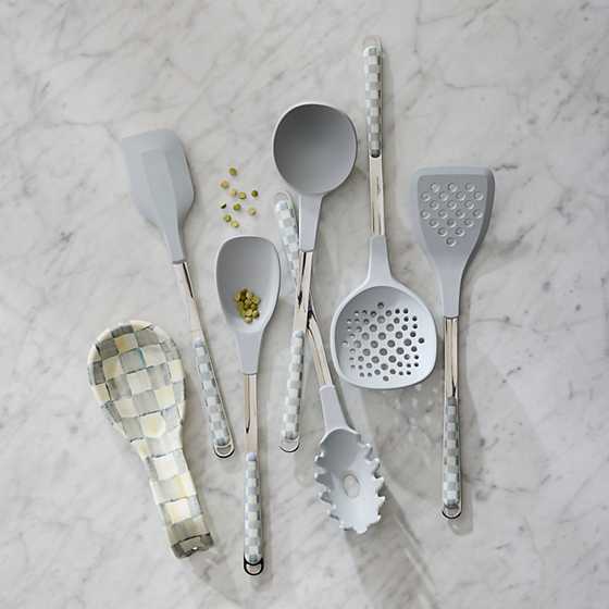 MacKenzie-Childs Unclassified Sterling Check Ladle