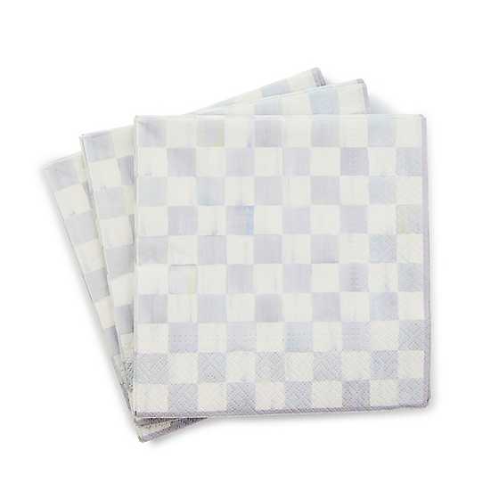 MacKenzie-Childs Unclassified Sterling Check Luncheon Paper Napkins
