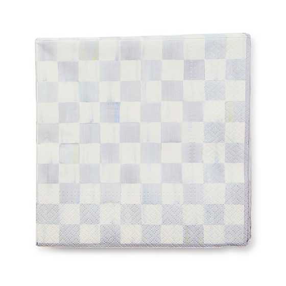 MacKenzie-Childs Unclassified Sterling Check Luncheon Paper Napkins