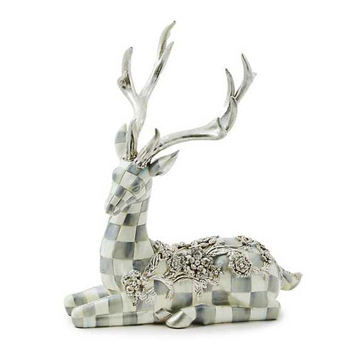 MacKenzie-Childs Unclassified Sterling Check Resting Silver Garland Deer