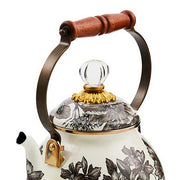 MacKenzie-Childs Unclassified Sterling English Garden 2 Quart Tea Kettle