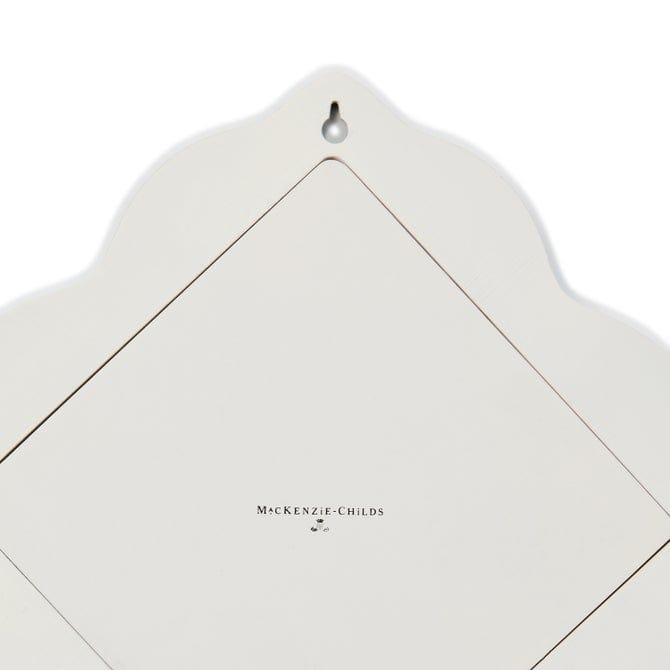 MacKenzie-Childs Unclassified Sterling Quatriflower Small Wall Mirror