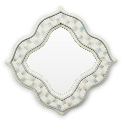 MacKenzie-Childs Unclassified Sterling Quatriflower Small Wall Mirror