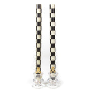 MacKenzie-Childs Unclassified Taper beeswax candle - Black/Cream Check