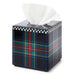 MacKenzie-Childs Unclassified Tartan Black Boutique Tissue Box Cover