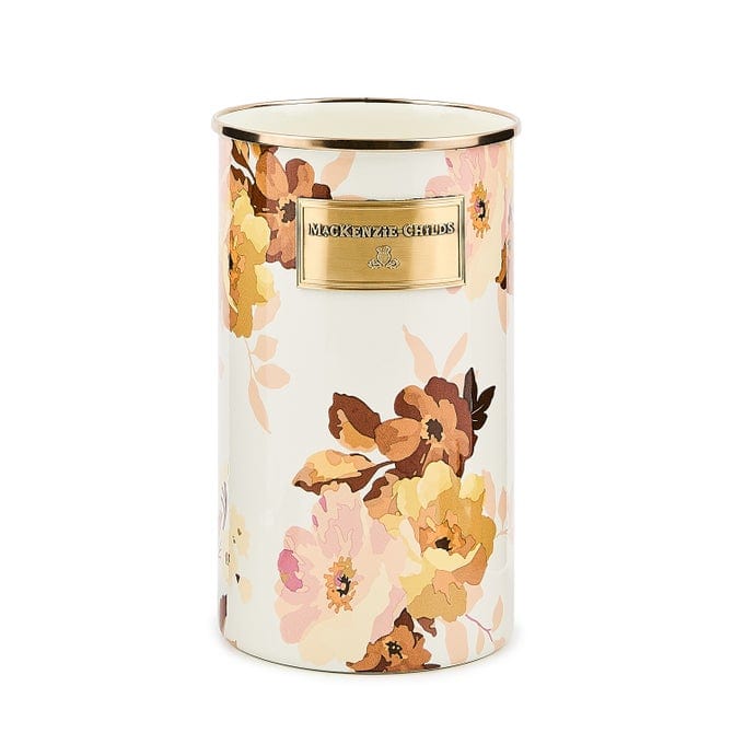 MacKenzie-Childs Utensil Holder Mackenzie-Childs  Wild Rose White Utensil Holder