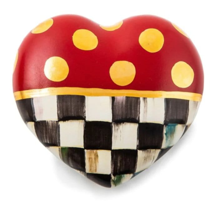 MacKenzie-Childs Valentine's Day Dotty Heart