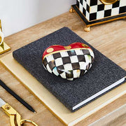 MacKenzie-Childs Valentine's Day Dotty Heart Ceramic Decor