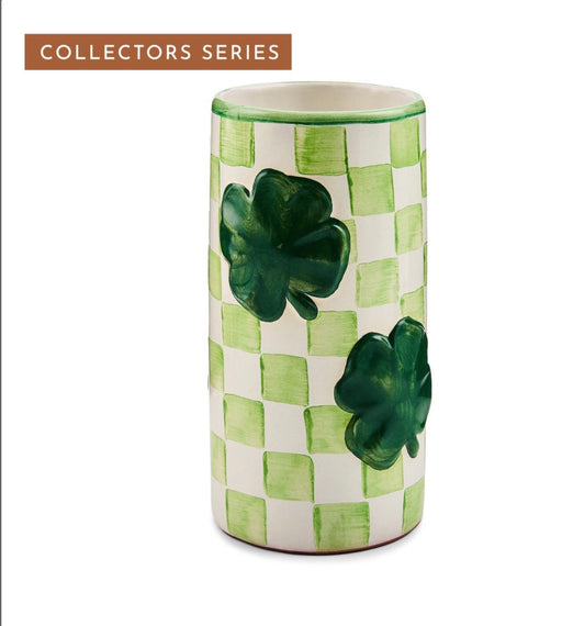 MacKenzie-Childs Vase Collectors Series: Vase Edition - Clover Vase