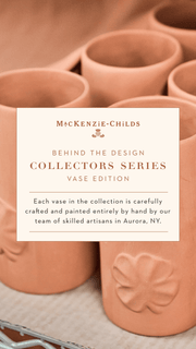 MacKenzie-Childs Vase Collectors Series: Vase Edition - Clover Vase