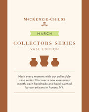 MacKenzie-Childs Vase Collectors Series: Vase Edition - Clover Vase