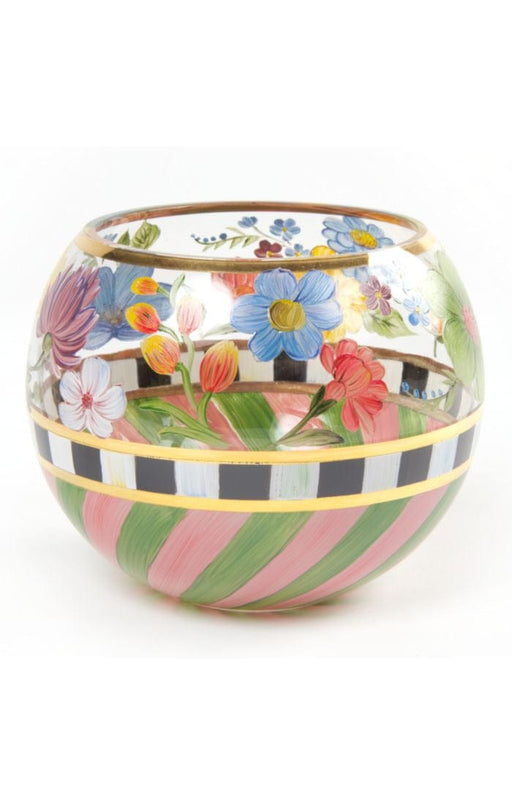 MacKenzie-Childs Vases Flower Market Glass Globe Vase - Large