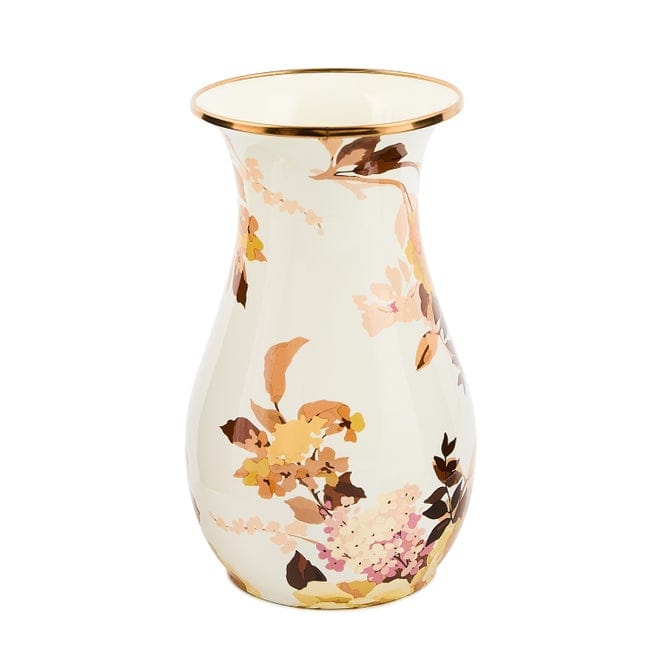 MacKenzie-Childs Vases Mackenzie-Childs  Wild Rose White Tall Vase