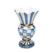 MacKenzie-Childs Vases Royal Check Great Vase