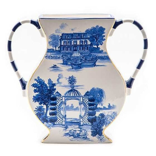 MacKenzie-Childs Vases Royal Toile Vase