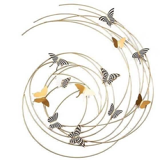 MacKenzie-Childs Wall Decor Butterfly Swirl Wall Art