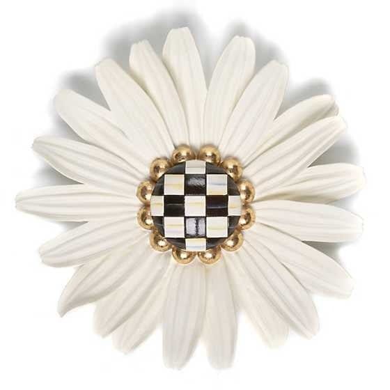 MacKenzie-Childs Wall Decor Courtly Check Daisy Wall Decor - Medium