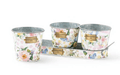 MacKenzie-Childs Wildflowers Herb Pots - Set of 3