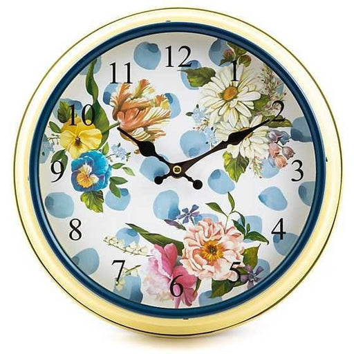 MacKenzie-Childs Wildflowers Wall Clock