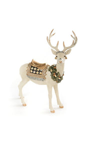 MacKenzie-Childs Winter White Stag - Standing