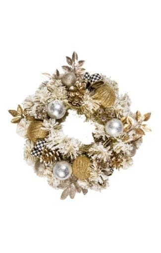 MacKenzie-Childs Wreaths Glam Up Mini Wreath