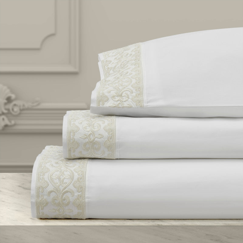 Majestic Embroidered Sheet Set