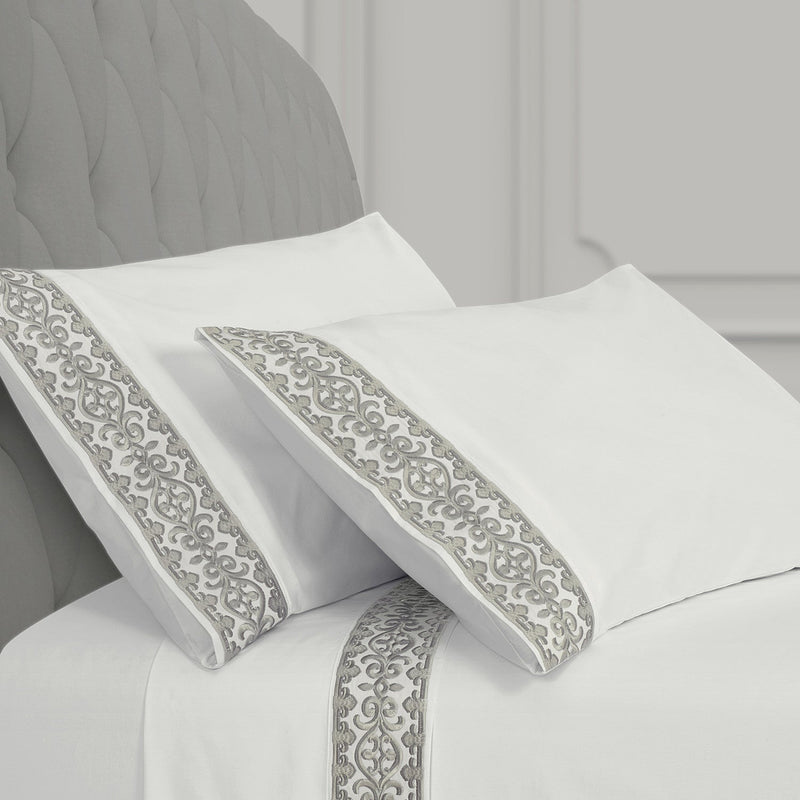 Majestic Embroidered Sheet Set