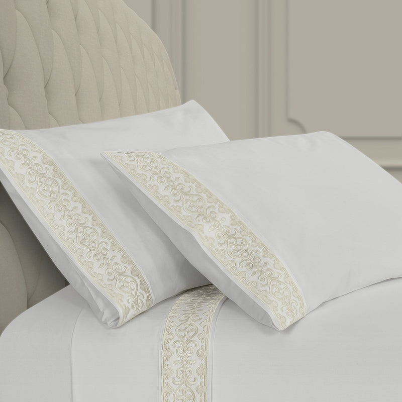 Majestic Embroidered Sheet Set