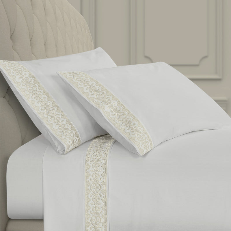 Majestic Embroidered Sheet Set