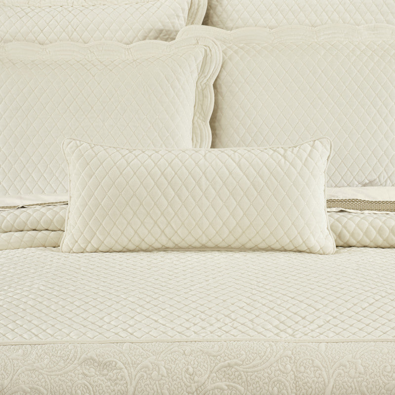 Marissa Quilted Boudoir Decorative Throw Pillow