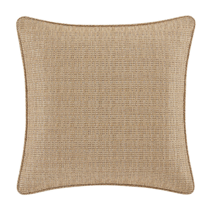 Martinique 18" Square Embellished Decorative Throw Pillow