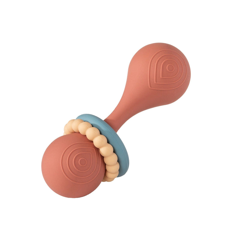 Mary Meyer Corporation Unclassified Simply Silicone Coral Rattle – 5″