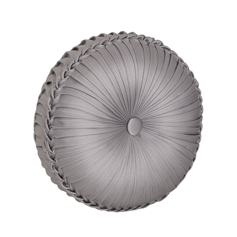 Mary Tufted Round Decorative Throw Pillow