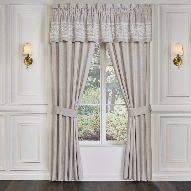 J. Queen New York Coordinate Window Maryanne Window Straight Valance