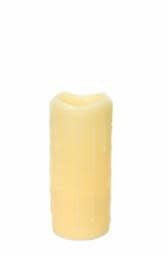 Melrose International Candles LED Dripping Candle 4"Dx9"H Wax/Plastic