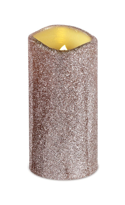 Melrose International Candles LED Melted Glitter Candle