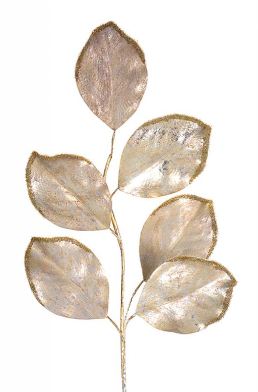 Melrose International Christmas Leaf spray floral